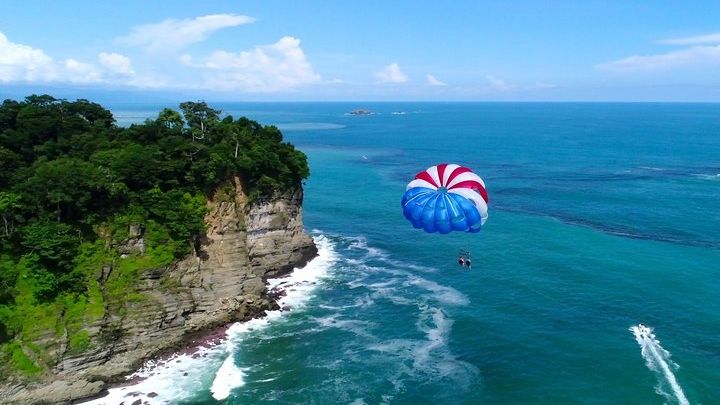 Manuel Antonio Beach Parasailing from Quepos