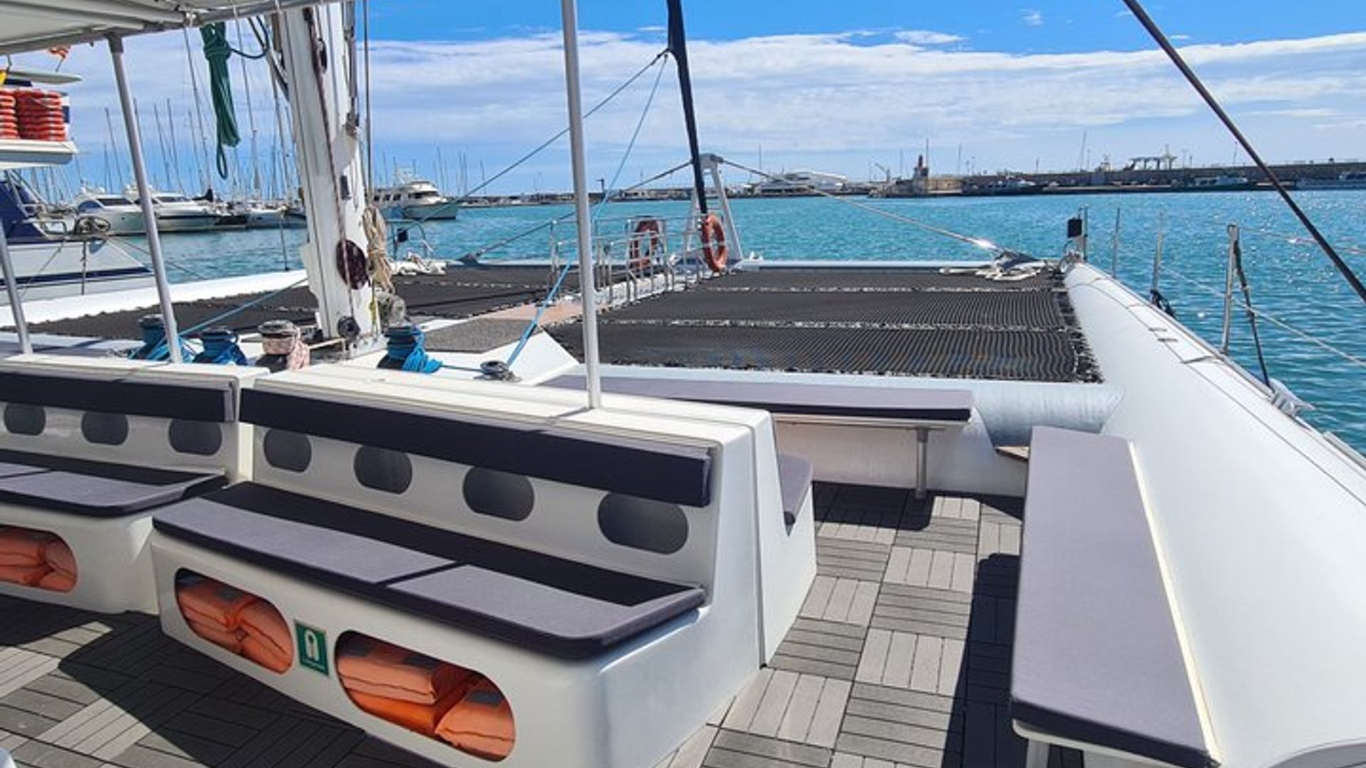 Cambrils: Scenic Sailing Catamaran Cruise With Included Drink