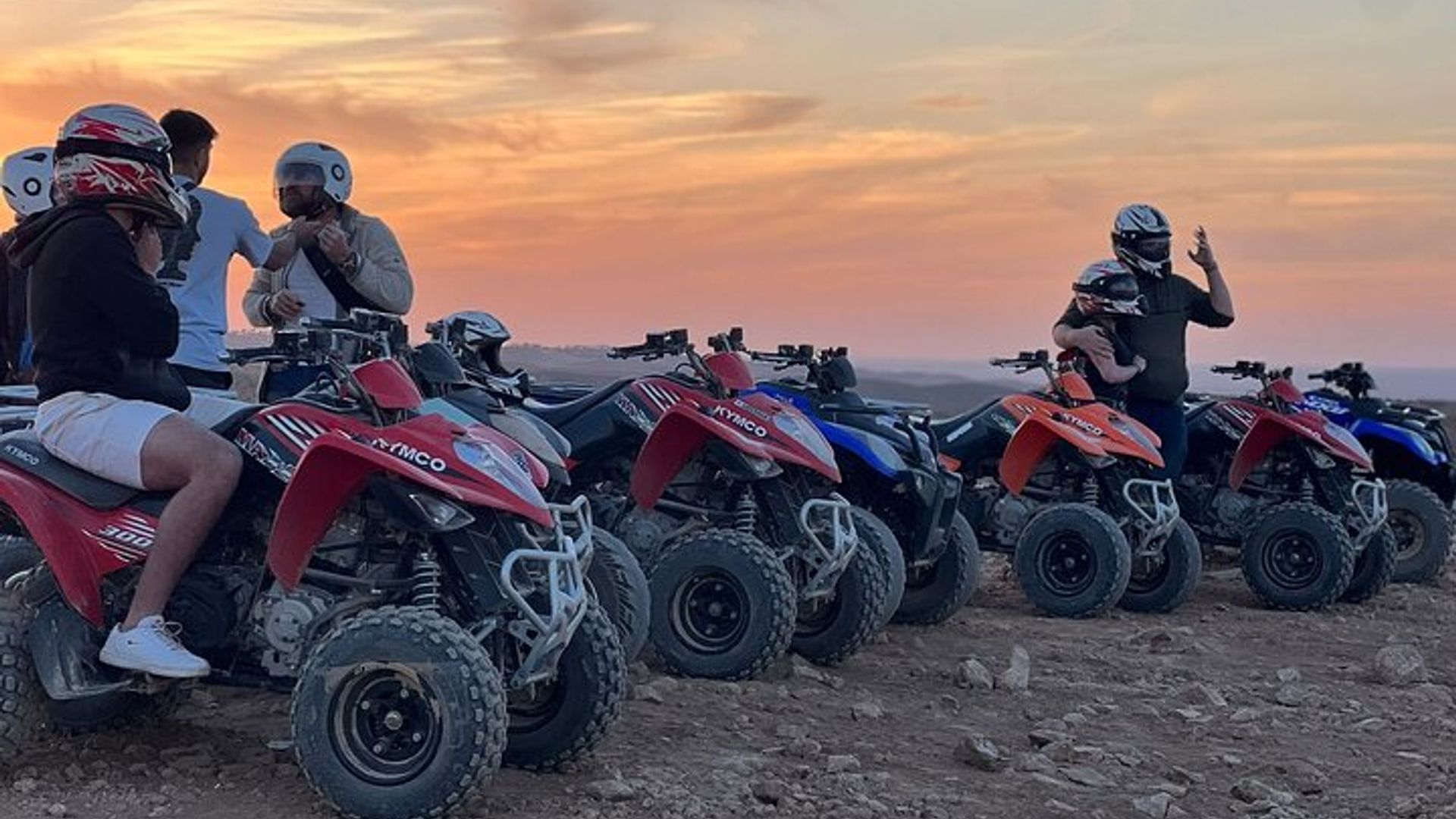 Agafay from Marrakech: Quad Bike, Camel Ride, and Dinner Show