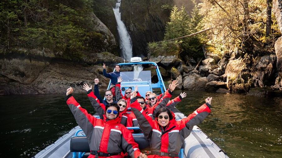Vancouver Siwash Rock & Granite Falls Small-Group Boat Tour