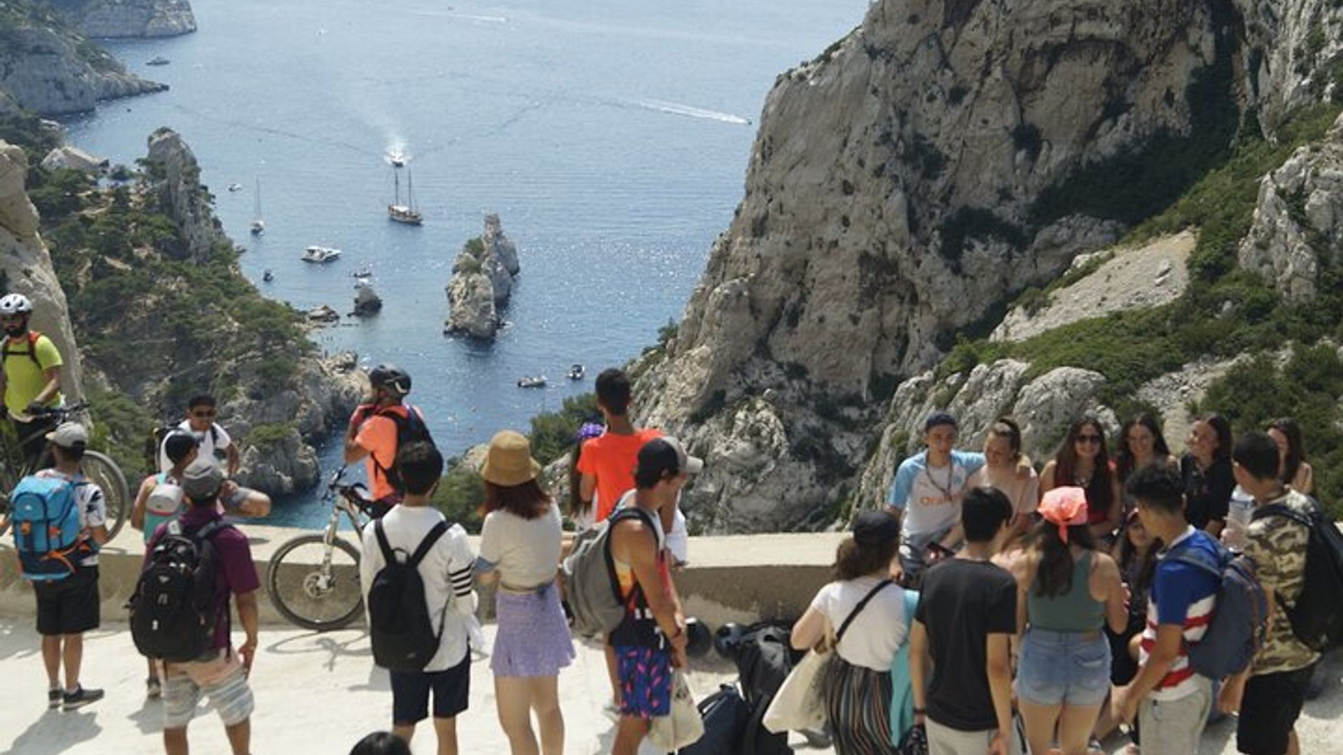 Caminhada no Parque Nacional das Calanques a partir de Marselha
