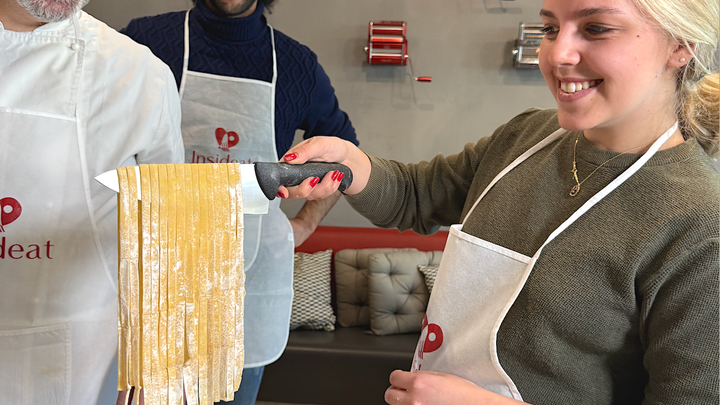 Gelato & Fettuccine Making class in Rome