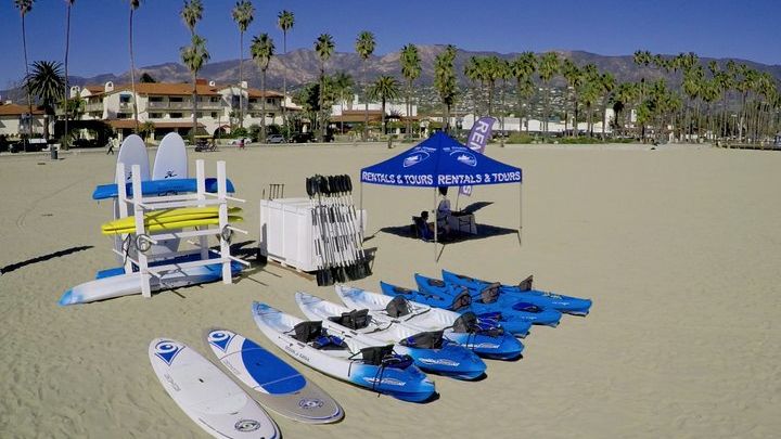 Santa Barbara Kayak or Stand-Up Paddleboard Rental