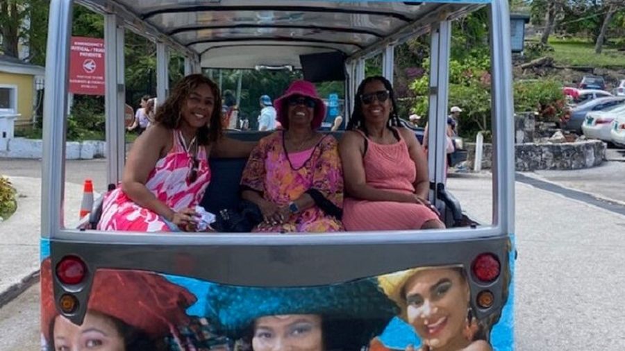 Nassau Sightseeing Tour on Open-Air Trolley Bus