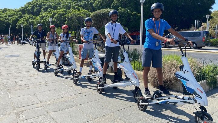 Rhodes Old Town Tour by Trikke Electric Scooter