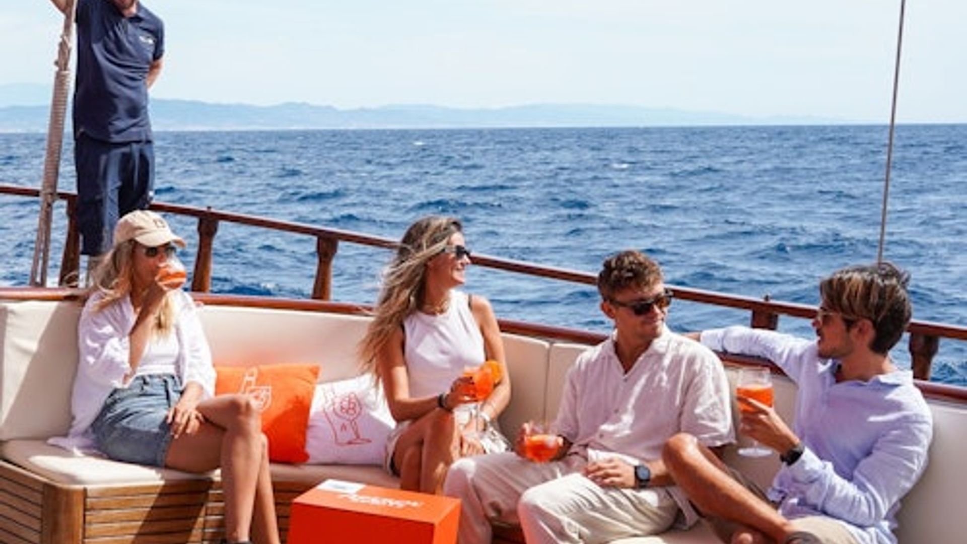Barcelona: Sunset Cruise with Live Music by Aperol
