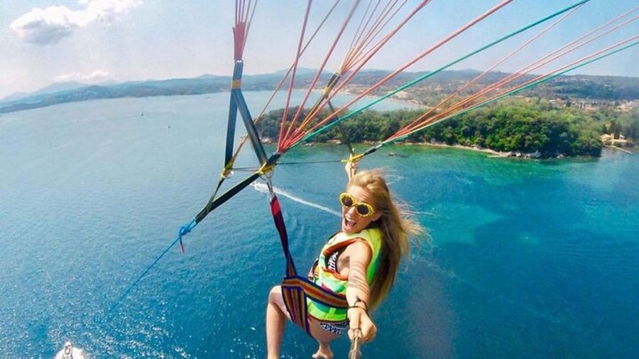 Corfu Parasailing Experience