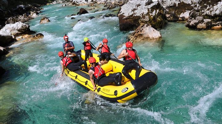 Soca River Small-Group White-Water Rafting with Free Photos