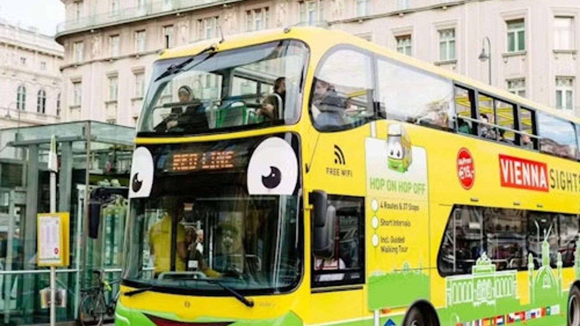 Vienna Sightseeing: 24-Hr Hop-on Hop-off Bus Tour