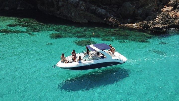 Private Boat Trip 3.5 hours from Sant Antoni de Portmany