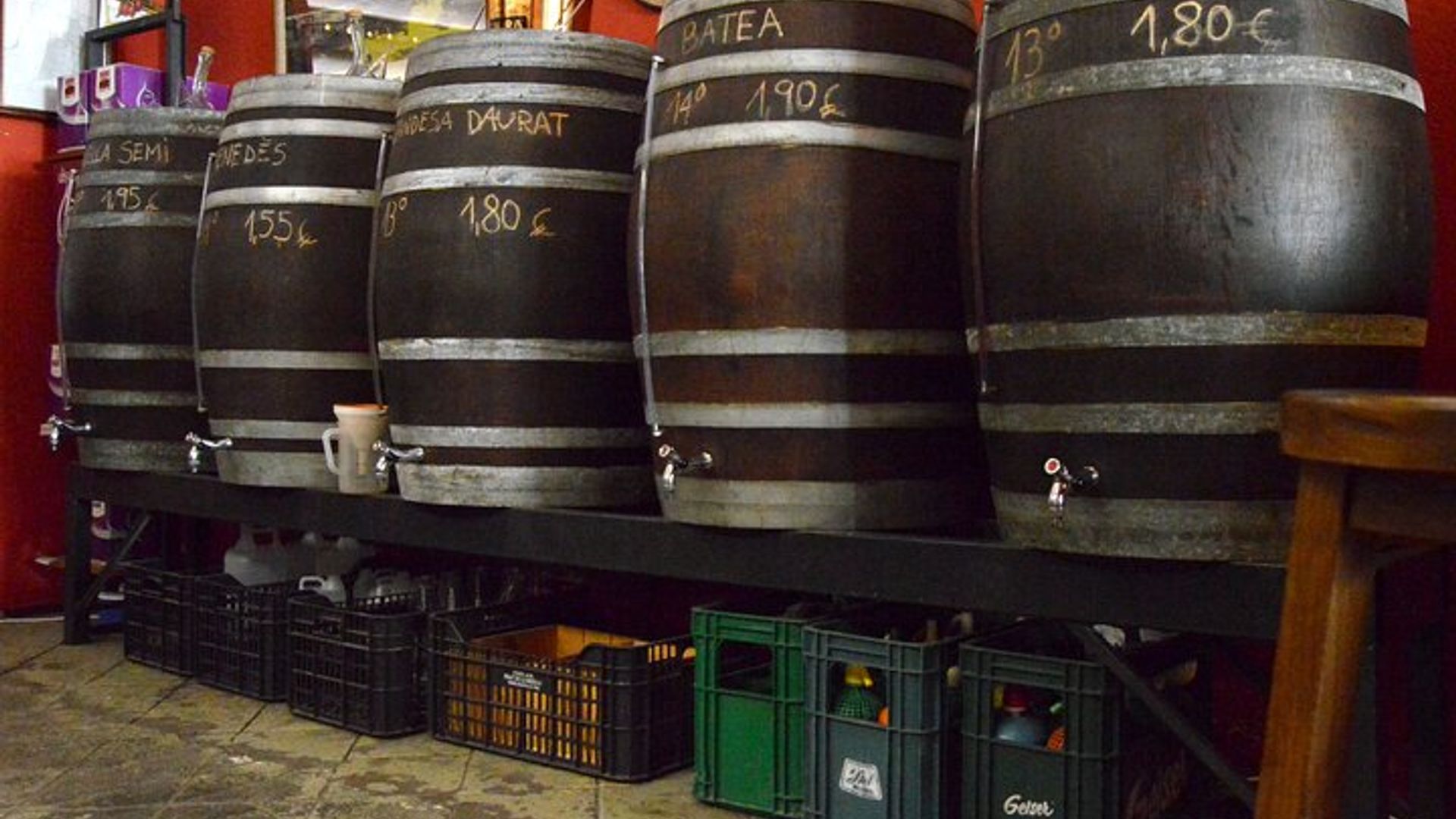 Bodega Barcelona Barrio Tradition in Bulk