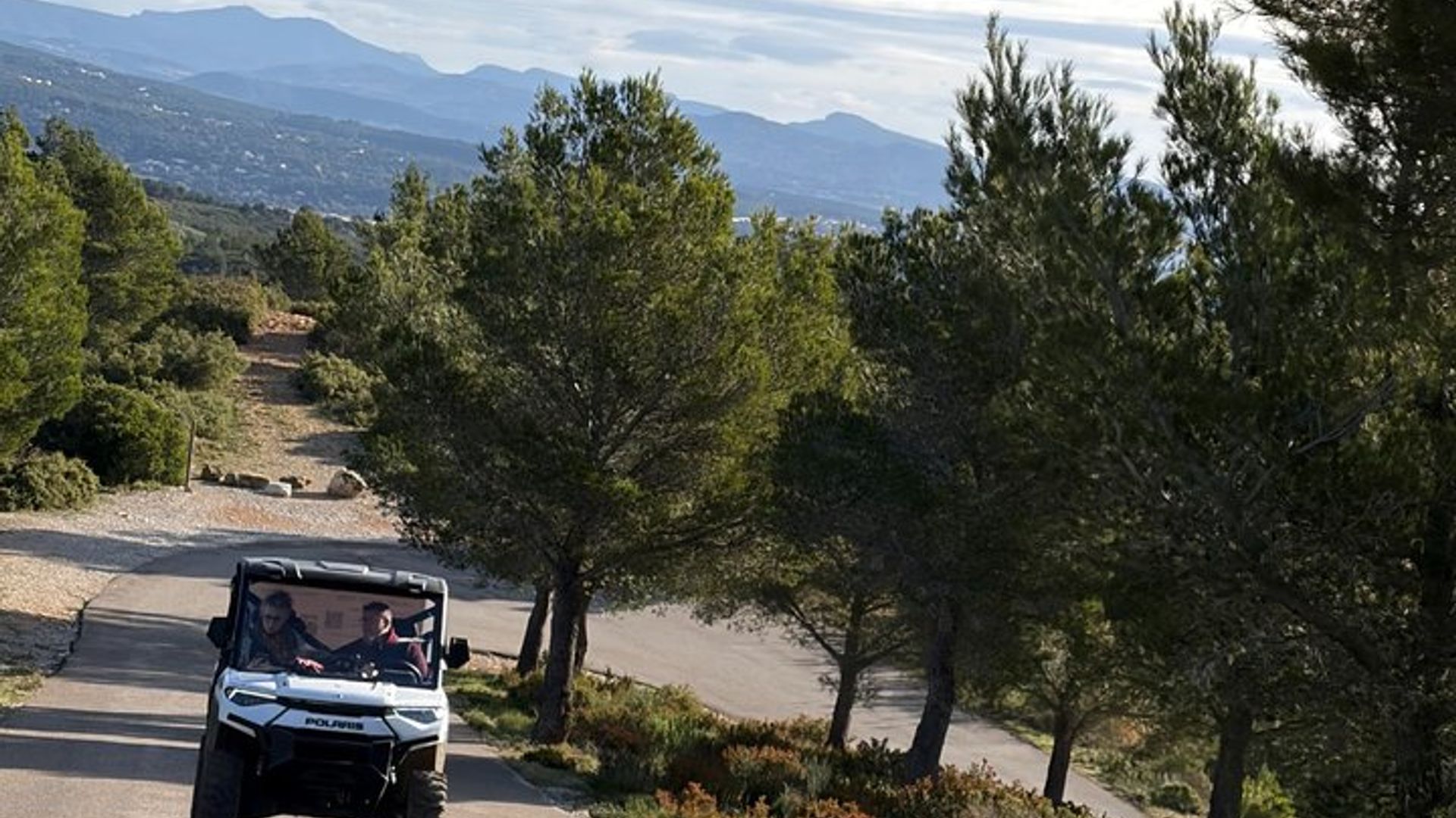 Cassis Domaine forest des janots and route des ridges en Buggy