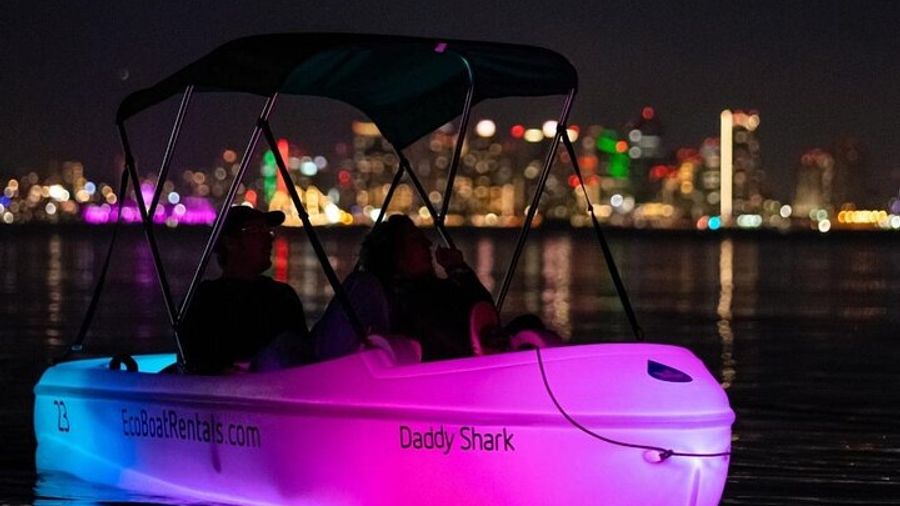San Diego Bay Glow Boat Ride