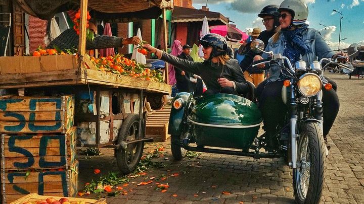 Essential Ride by sidecar (Marrakech off the beaten path) 1h30