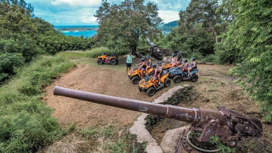 Small-Group Half-Day Guided ATV Tour of Bora Bora