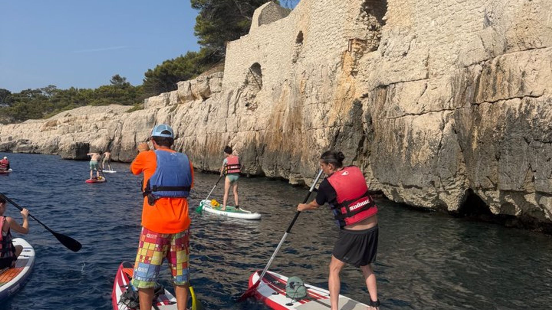 Calanques National Park: Small-Group Stand Up Paddle Half-Day Tour