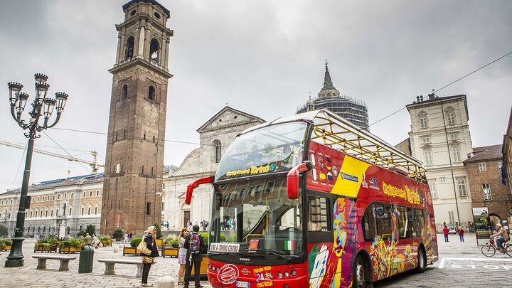 Turin: 24- or 48-Hour Hop-On Hop-Off Sightseeing Bus Tour