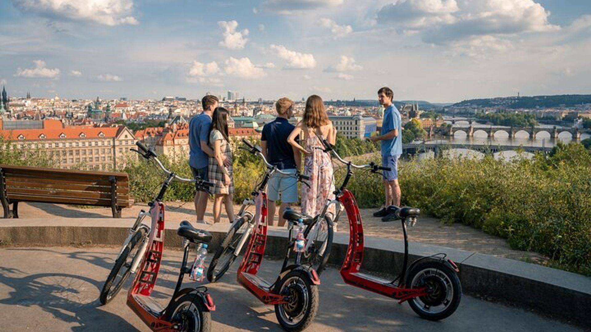 Best Sights of Prague: E-Bike or E-Scooter tour