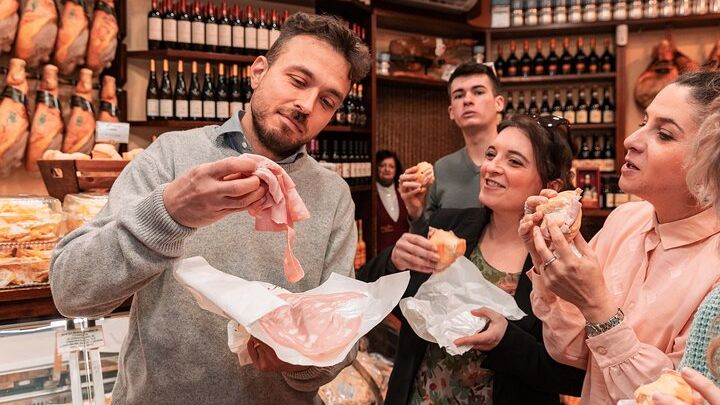 Eating Bologna Food and Wine Tour