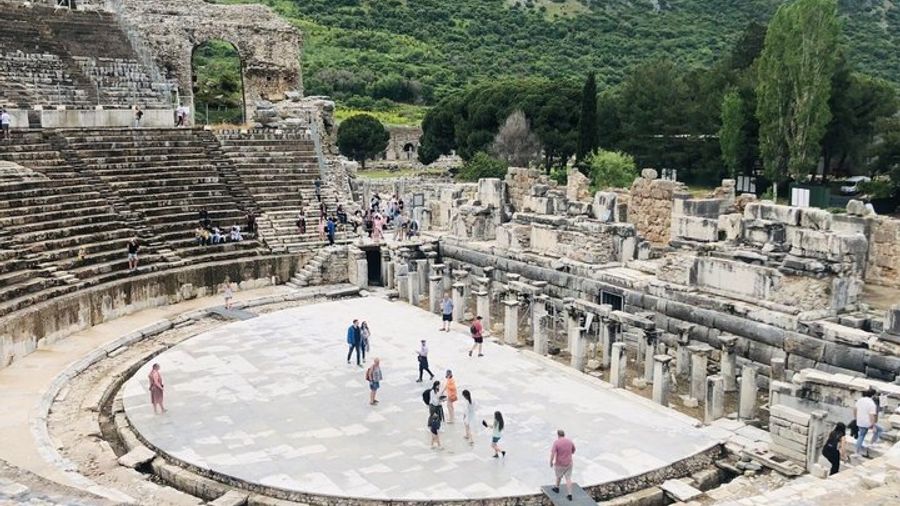 Izmir to Ephesus Group Tour With Lunch and Virgin Mary House