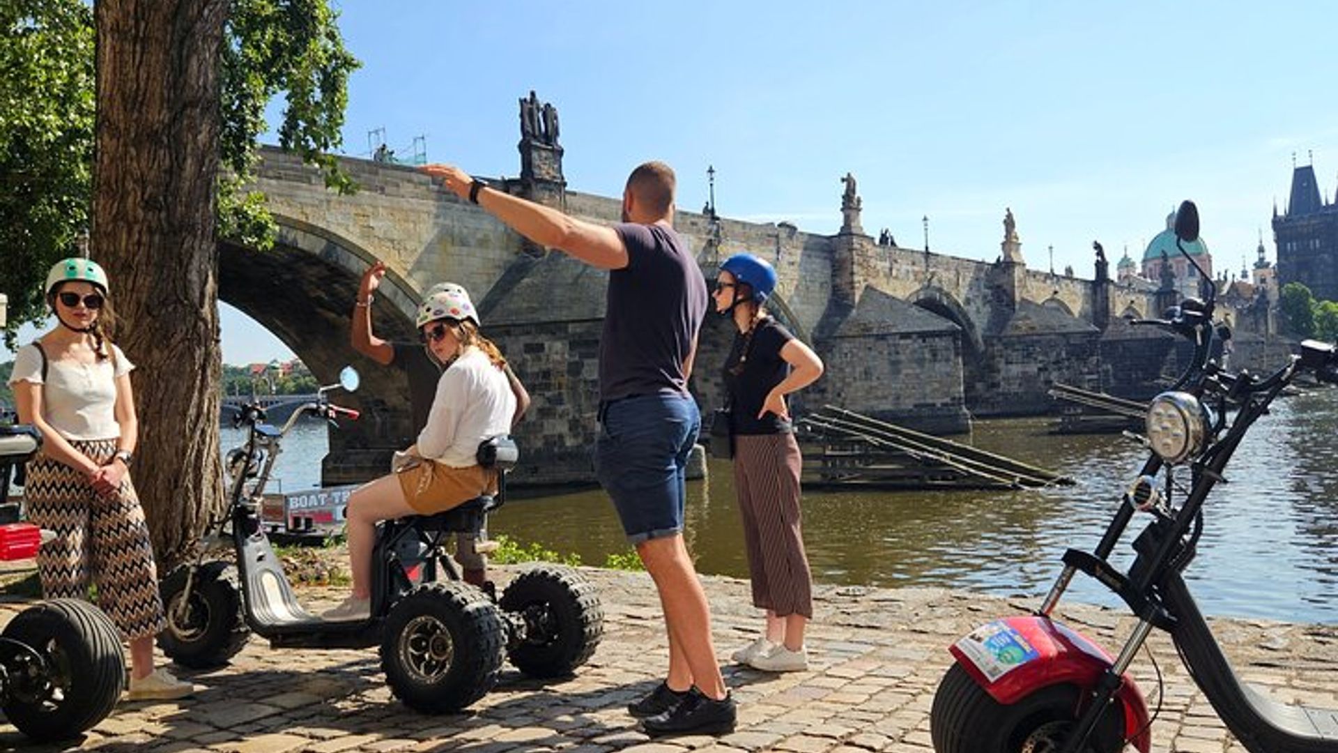 Prague Small-Group Trike, E-Bike, or E-Scooter Guided Tour