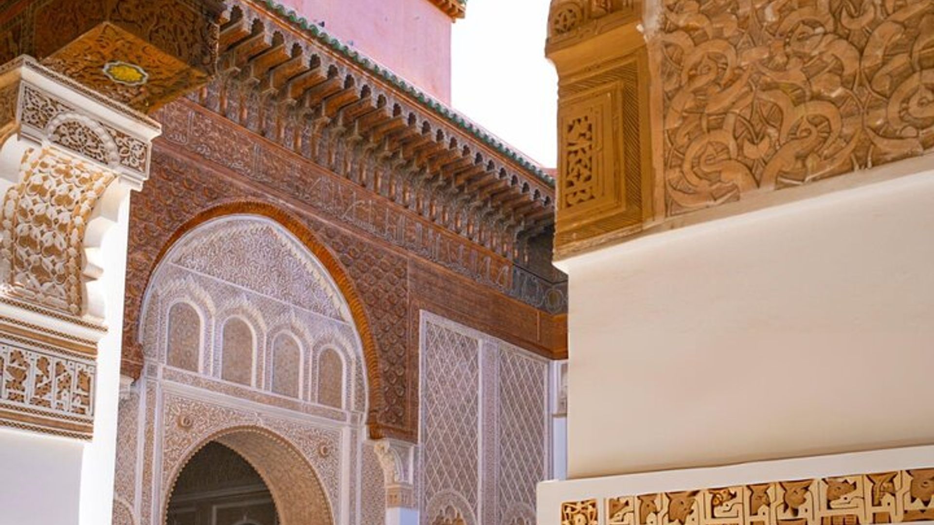 Kesh Cultural Médersa Museum und Garten Spaziergang