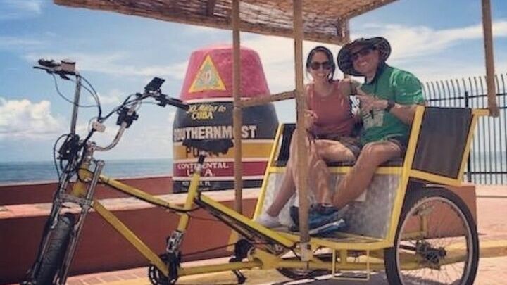 Key West Private Tiki Pedicab Sightseeing Tour