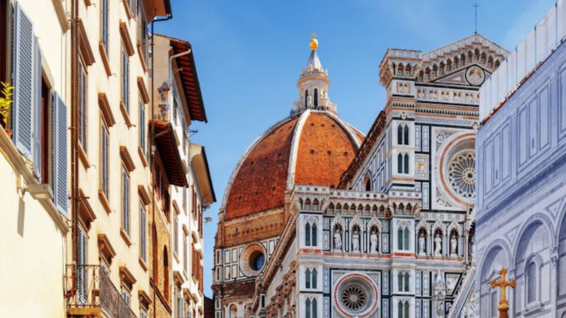 Uffizi ticket entrance and open bus tour of Florence