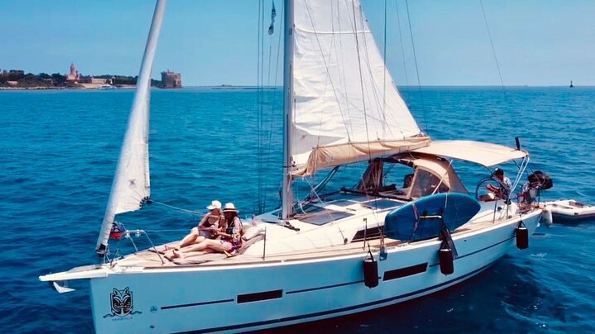 Cannes Lerins Islands Private Half-Day Sailing Snorkeling Tour