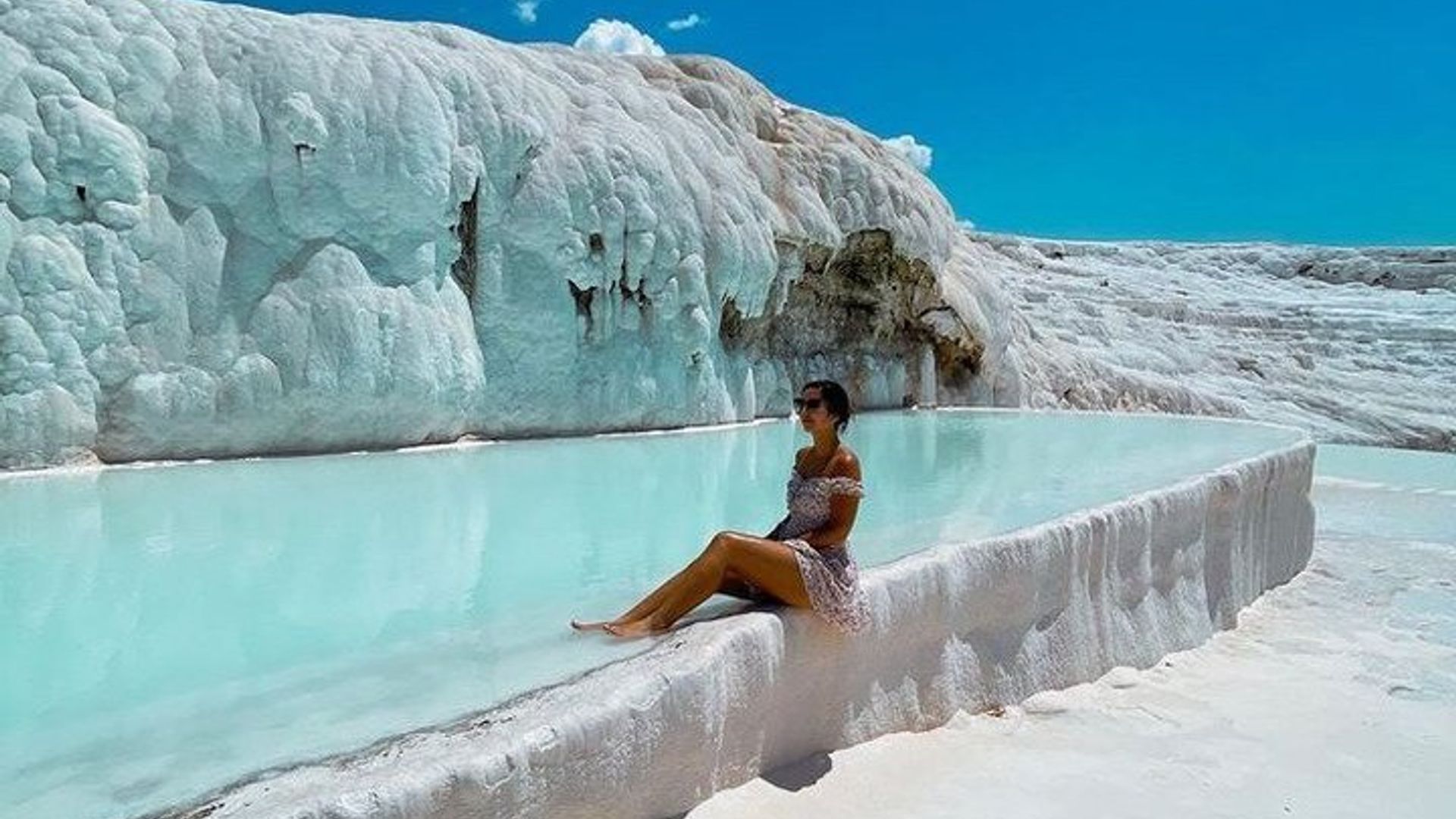 Ab Antalya: Tagestour nach Pamukkale und Hierapolis