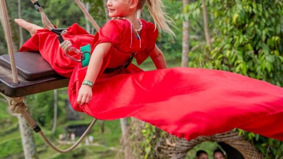 Ubud Nature and Culture Private Guided Tour with Jungle Swing