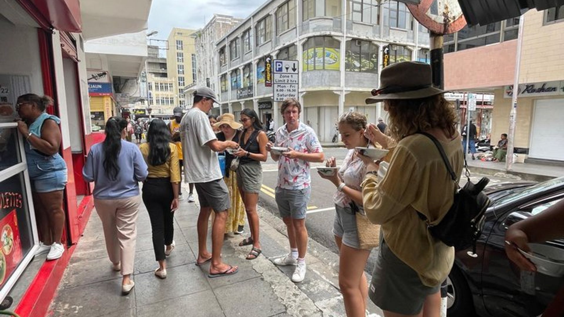 Port Louis Gastronomy street food markets colonial history