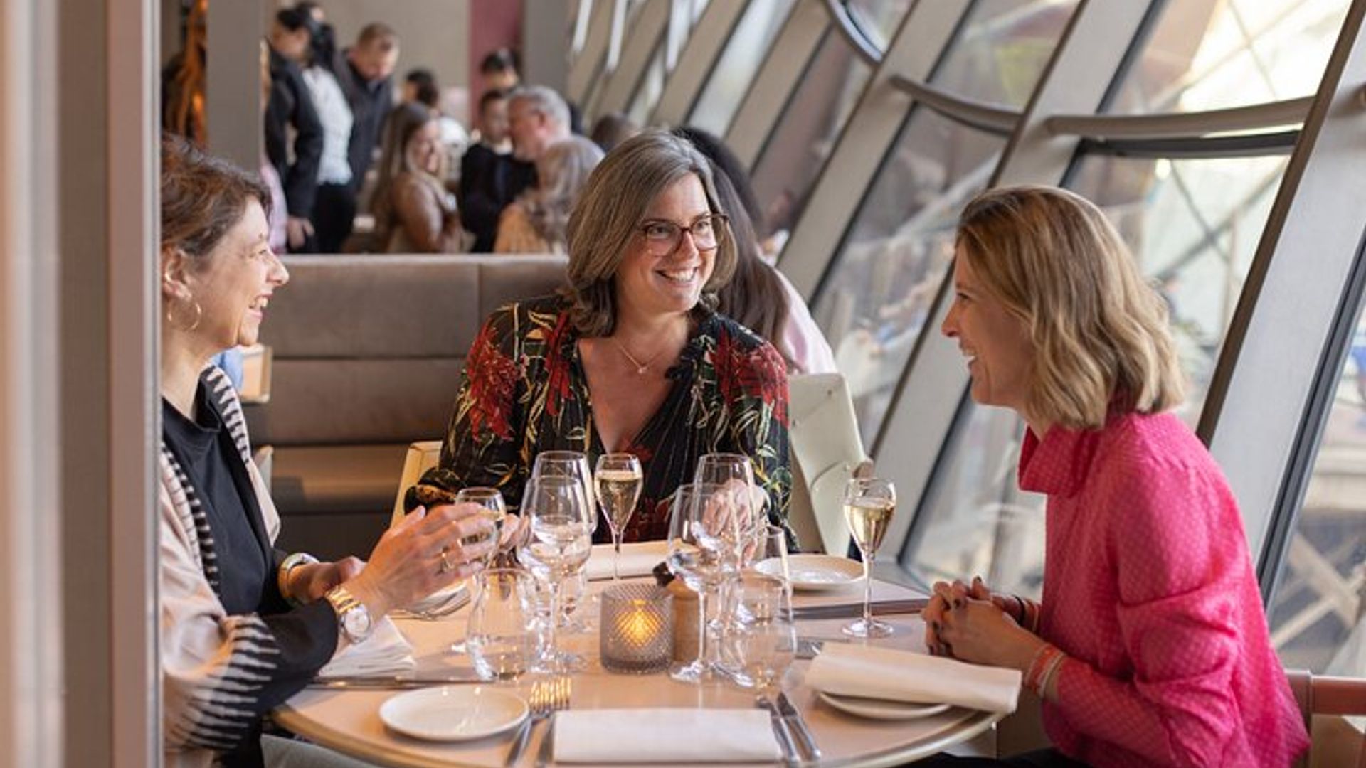 Paris New Year Day Lunch at Eiffel Tower's Madame Brasserie