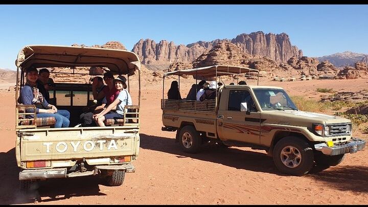 Wadi Rum Private Small-Group Jeep Tour and Overnight Stay