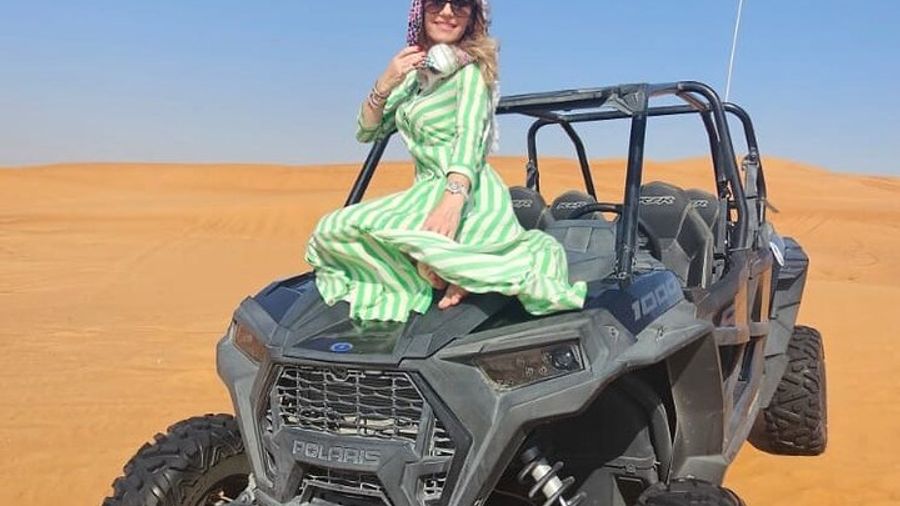 Dubai Desert Safari With ATV Riding, Buffet, and Camel Ride
