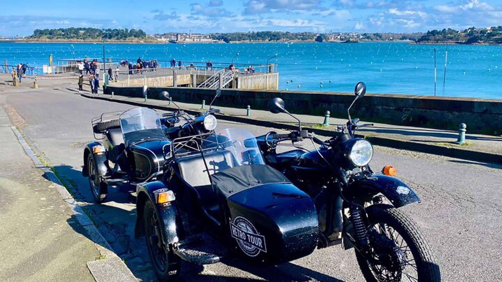 Saint Malo to Cancale Market by Sidecar Private Half-Day Tour