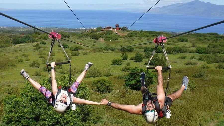 Maui Small-Group Half-Day Zipline Tour With Time Options