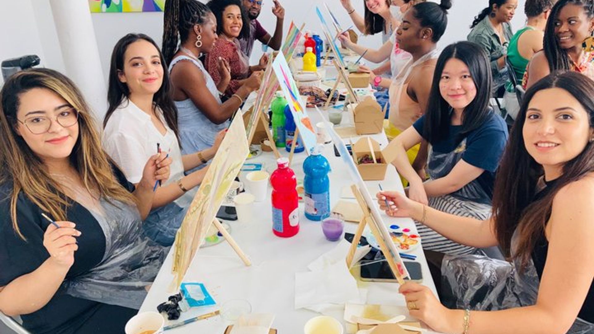 Brunch and Paint at Galerie Wawi