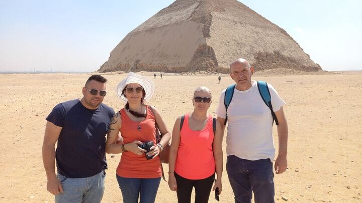 Sakkara, Dahshur Pyramids and Memphis Private Full-Day Tour