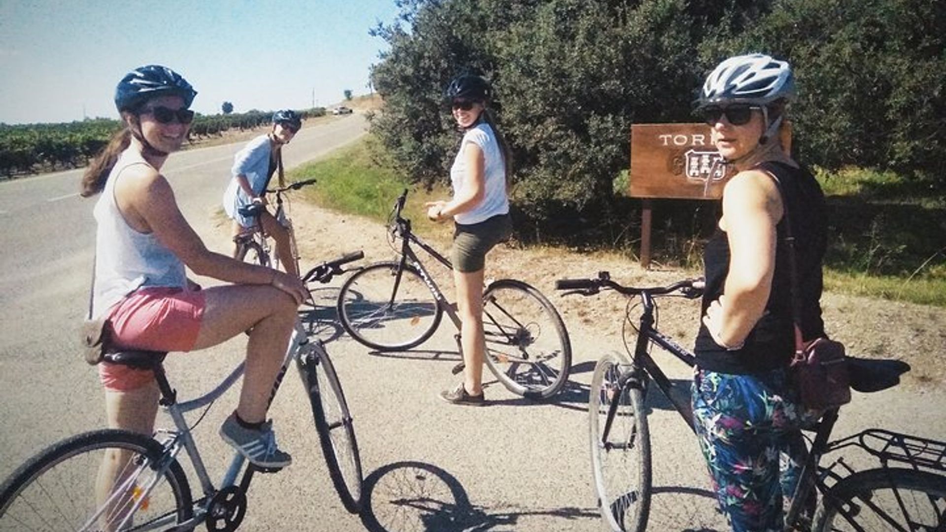 Sitges, Barcelona en bicicleta para Vino Bike Ride