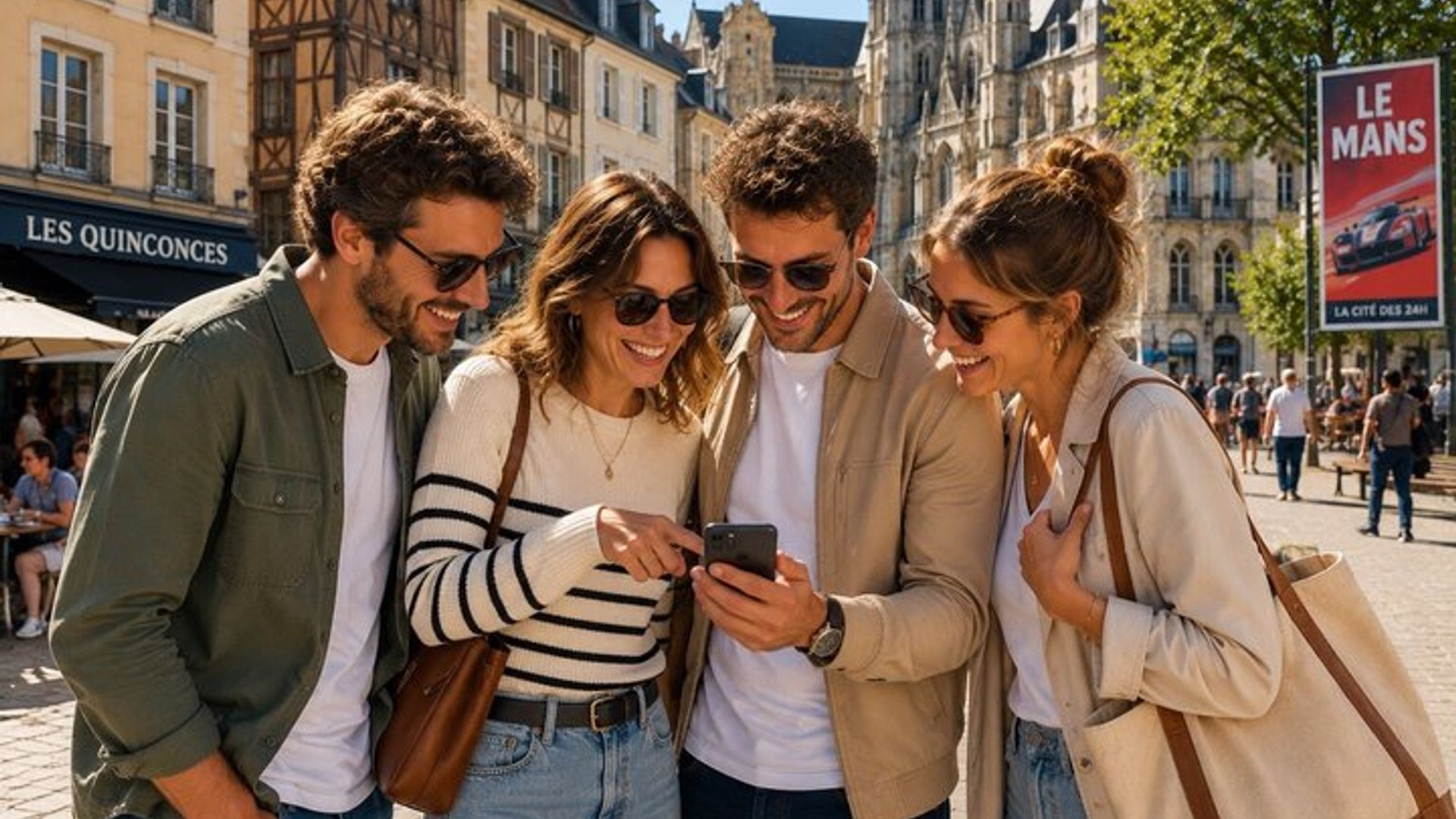 Le Mans Selbstgeführte Wanderung mit Sightseeing App Game