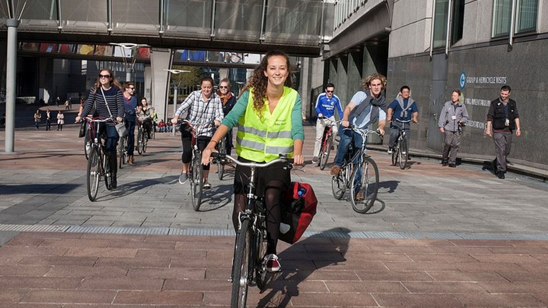 Visite en vélo des points forts de Bruxelles en petit groupe