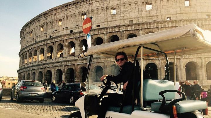 Rome on a Golf Cart Semi Private Tour | with Private Option