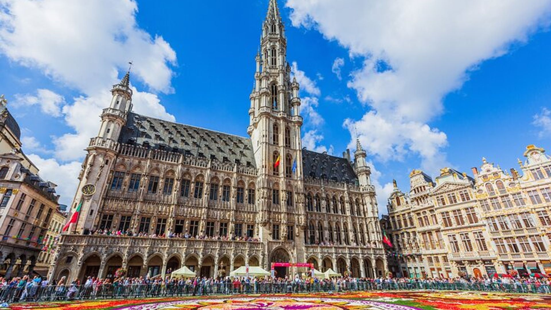 Transfert privé de Bruges à Bruxelles, 2h Arrêt à Gand
