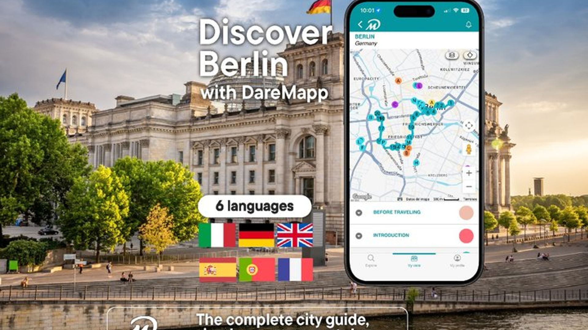 TOP Berlin : Private Guided Tour with your mobile