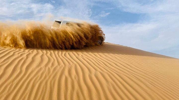 Abu Dhabi Morning Desert Safari with Camel Ride