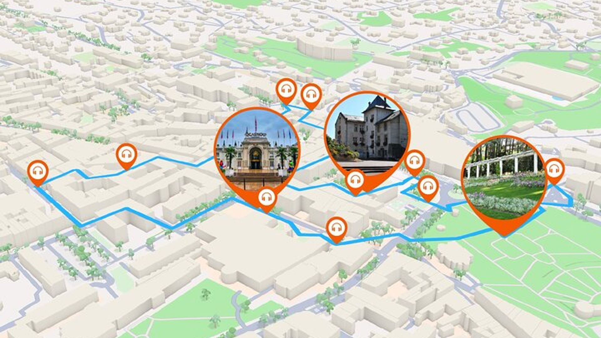 Aix-les-Bains: Visita a pie con audioguía, 1 hora y 16 minutos y 14 comentarios.