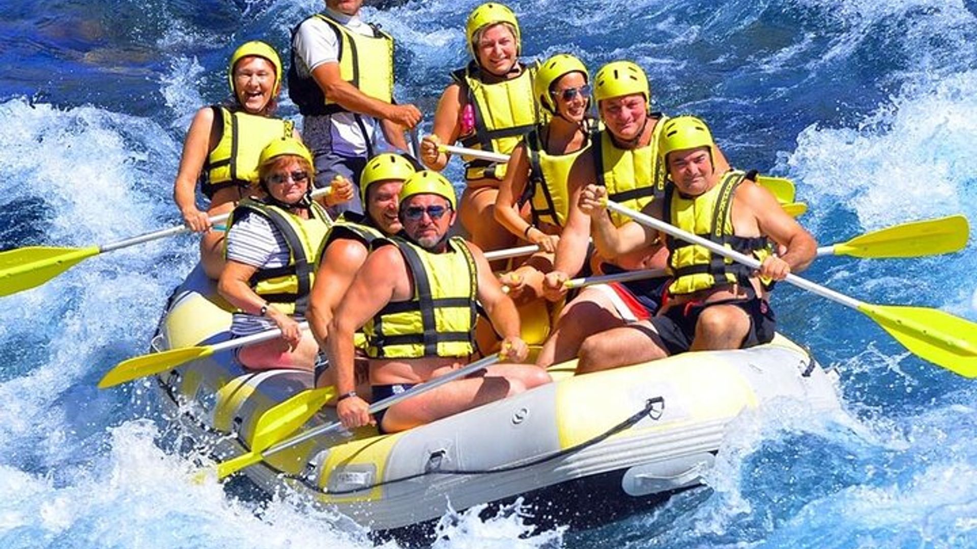 River Rafting, Ziplineing & Quad Safari with Transfer from Belek
