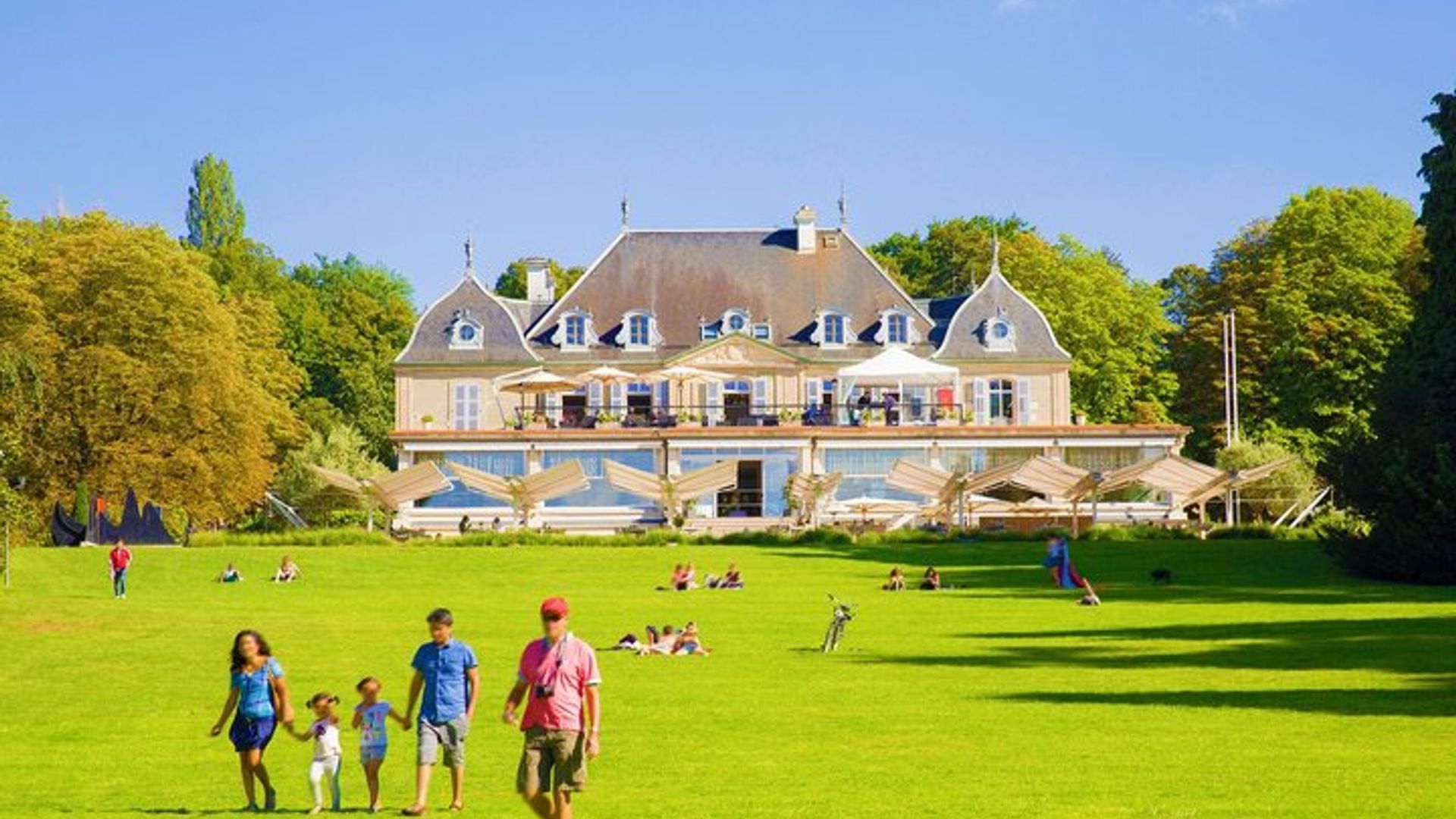 Visite touristique de Genève en bus ouvert et mini train