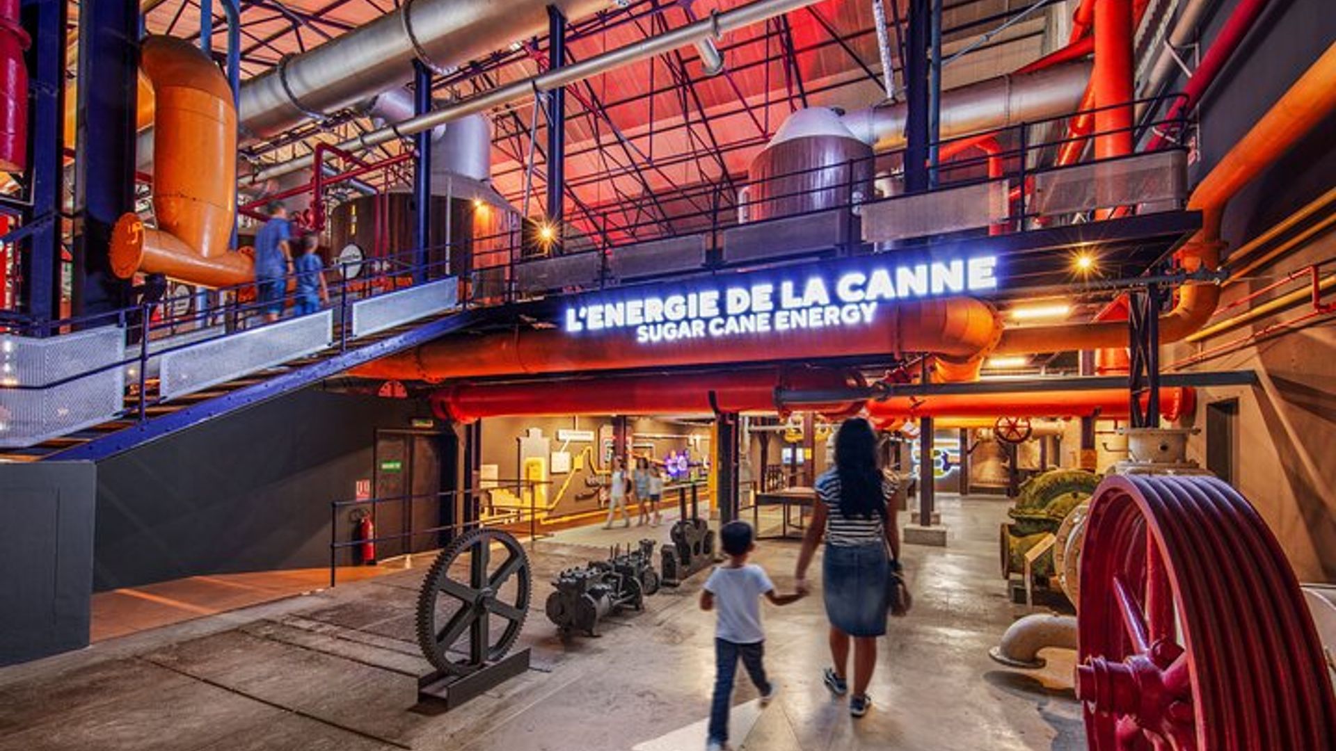 Besuchen Sie L'Aventure du Sucre für eine Verkostung von braunem Zucker und Rumsorten.